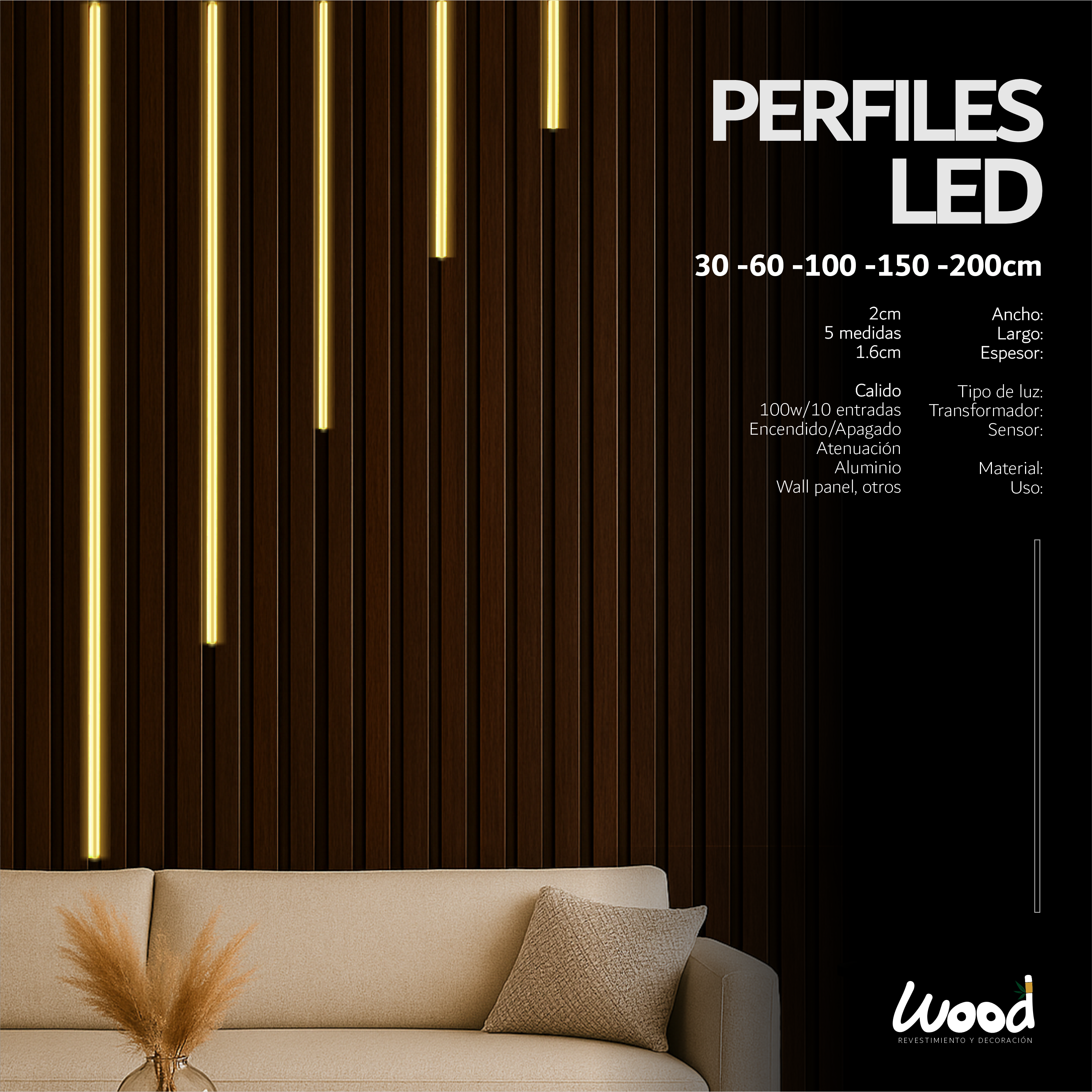 Perfiles LED